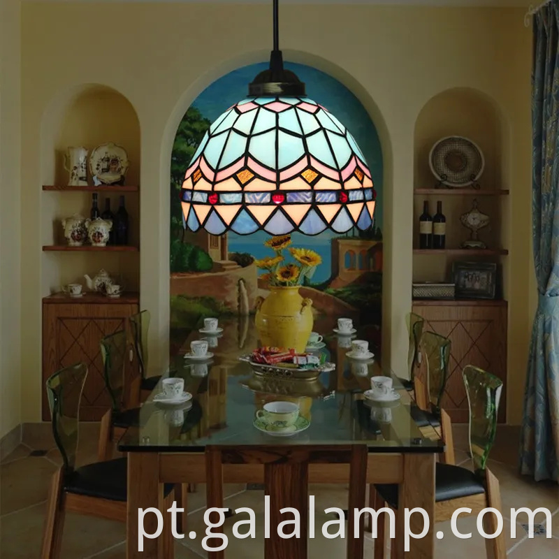 Lustre de vidro europeu impressionante para interiores luxuosos